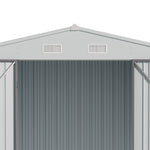 10x12ft Metal Garden Shed Outdoor Metal Storage Shed With Lockable Door