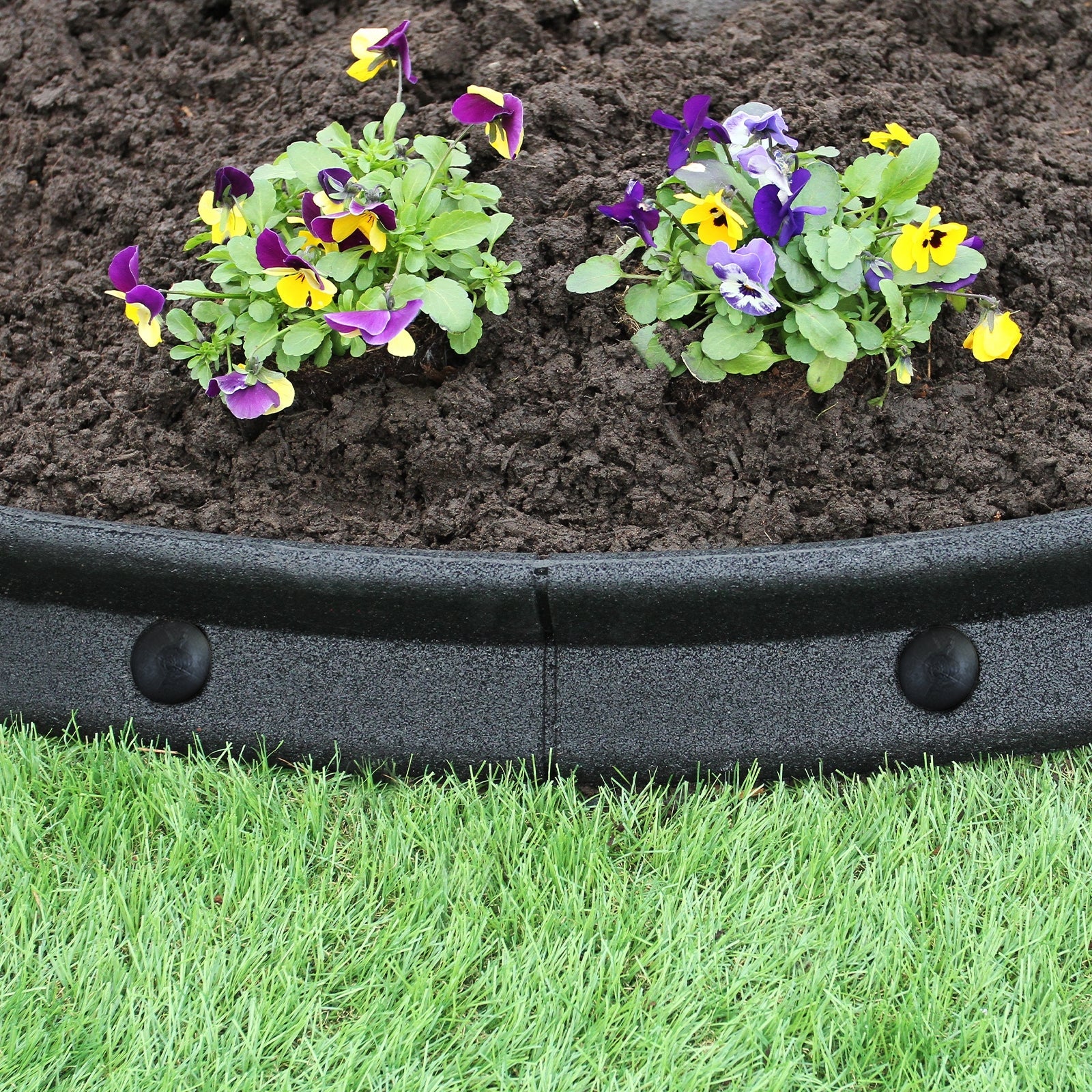 Flexible Lawn Edging 1.2m X 40 | Black