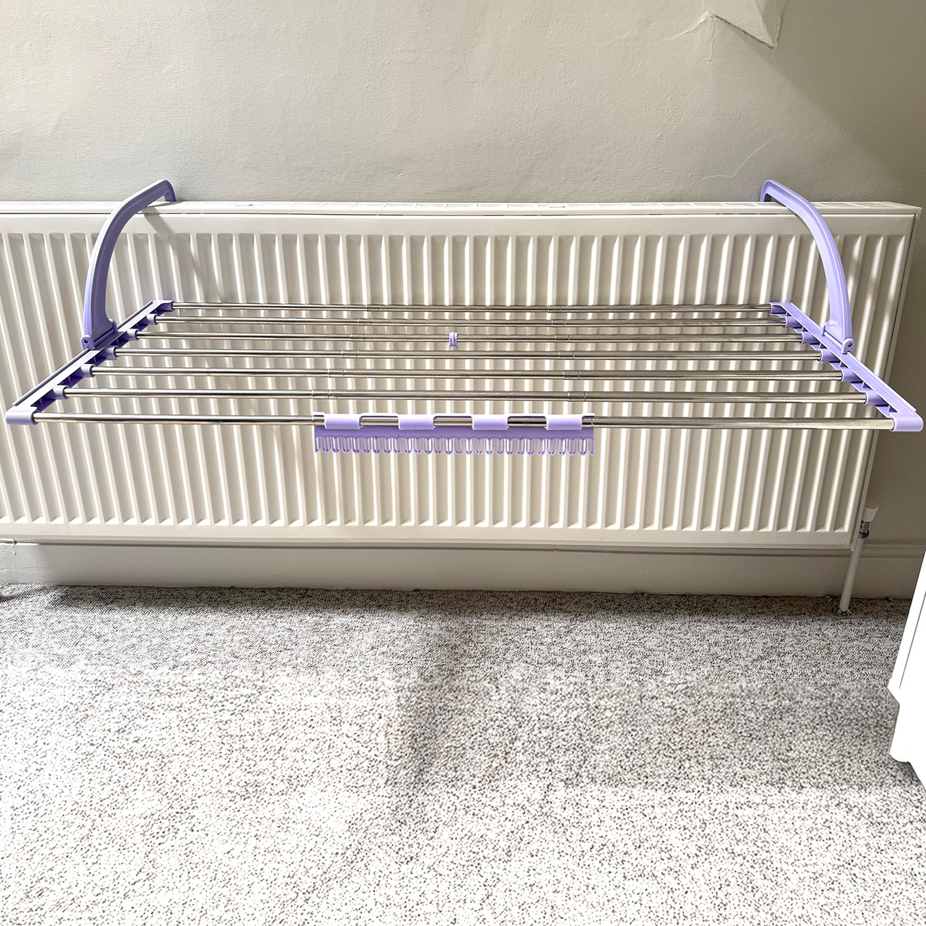 Speedi Dry Extendable Over Radiator Airer | Lilac