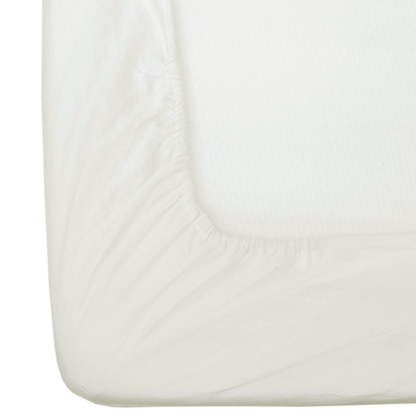 Brushed Cotton Fitted Sheet 100% Cotton Luxury Flannelette | Double | Cream