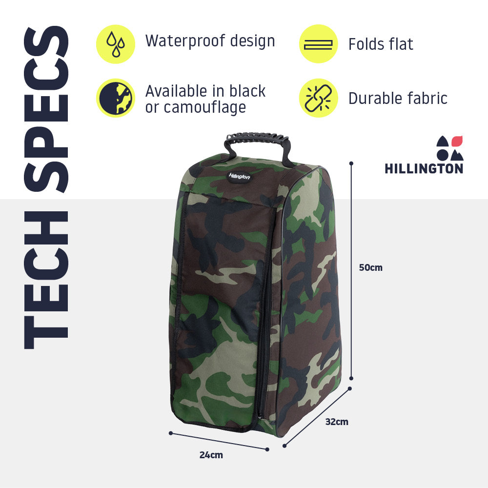 Wellie Boots Storage bag - Camouflage