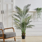 160cm H Artificial Tall Potted Palm Tree Indoor Outdoor Decor
