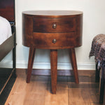 Solid Wood Odyssey Tripod Bedside