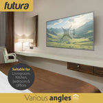 Universal Tv Wall Bracket Mount 26-60 Inch Tvs, Tilt, Swivel & 90 Rotation, Vesa 400mm X 400mm, 35kg Max Load Heavy Duty