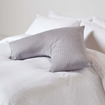 Egyptian Cotton Super Soft V Shaped Pillowcase 330 Tc | V Shape | Grey
