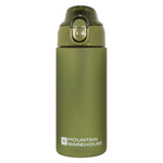 Push Lid Bpa Free 500ml Water Bottle | One Size | Olive