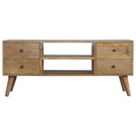 Solid Wood Nordic Entertainment Unit