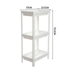 3-tier Multifunction Plastic Storage Rack For Kitchen Or Bathroom