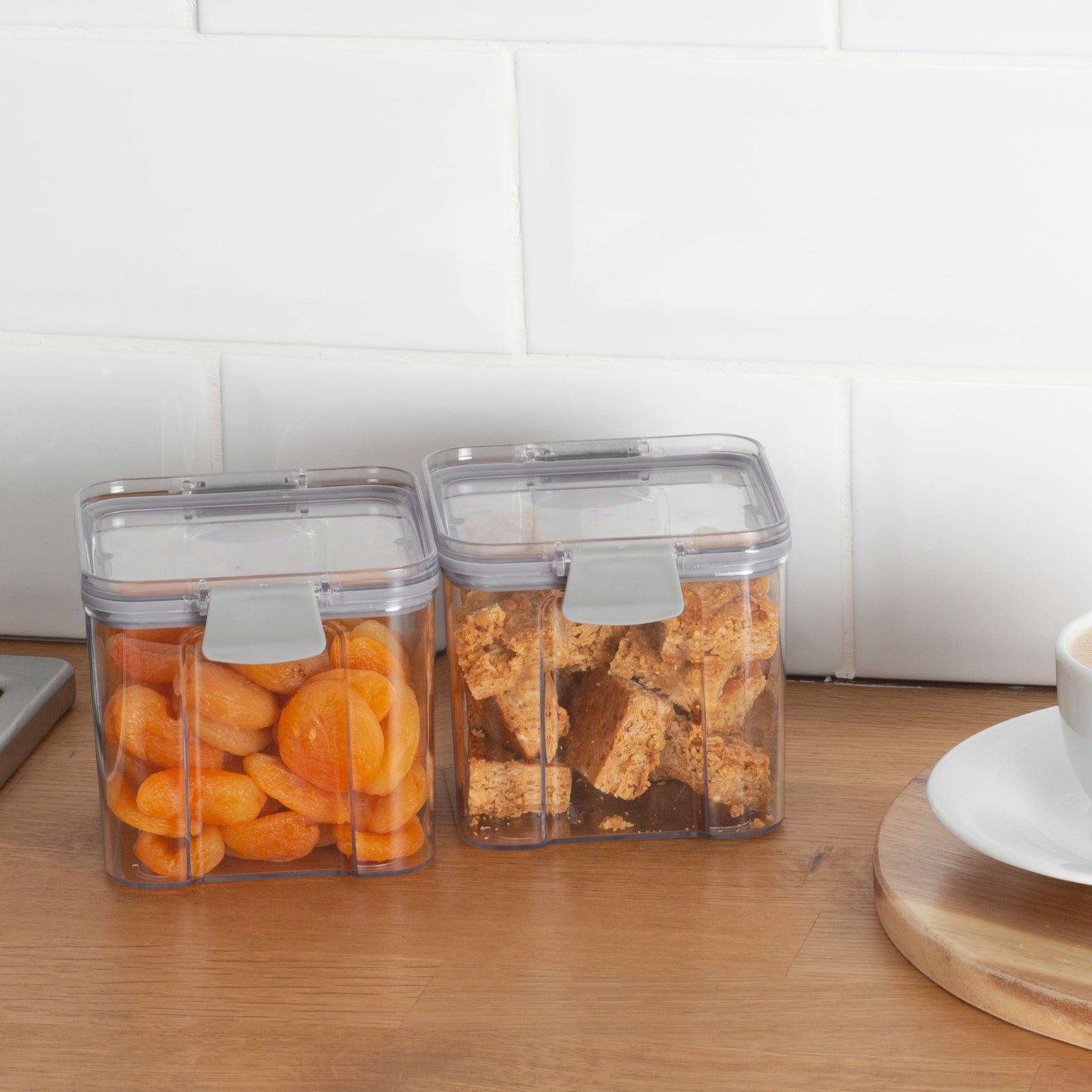 Airtight Pantry Medium Containers - Set Of 2