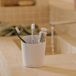 Soap Dispenser 300ml, Matt White, Unique Design, Saku Collection
