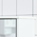 Bathroom Mirror Cabinet Wall Mount Storage Unit Double Doors | One Size
