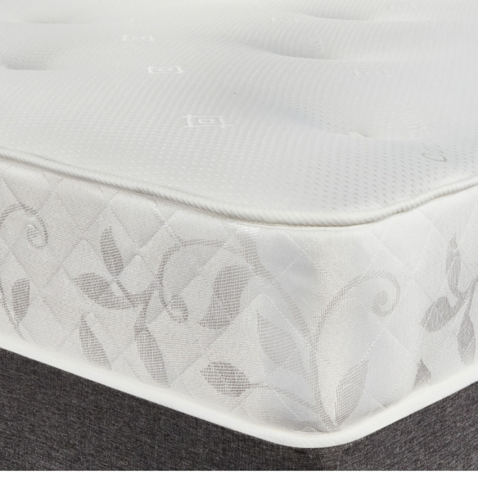 Leafy Westminster Memory Top Mattress - Medium Support | King | White
