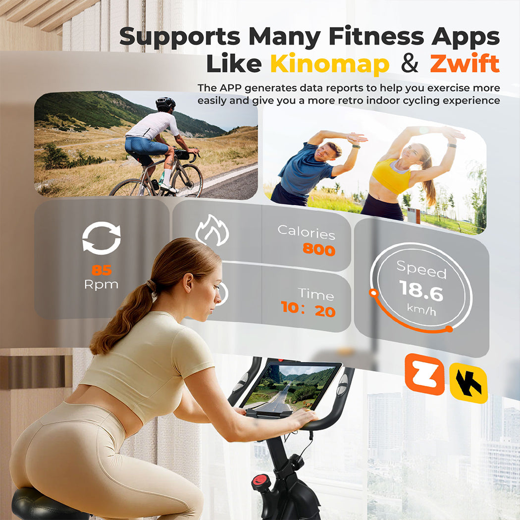 Centra Magnetic Exercise Bike Indoor Cardio Spinning Training Fitness