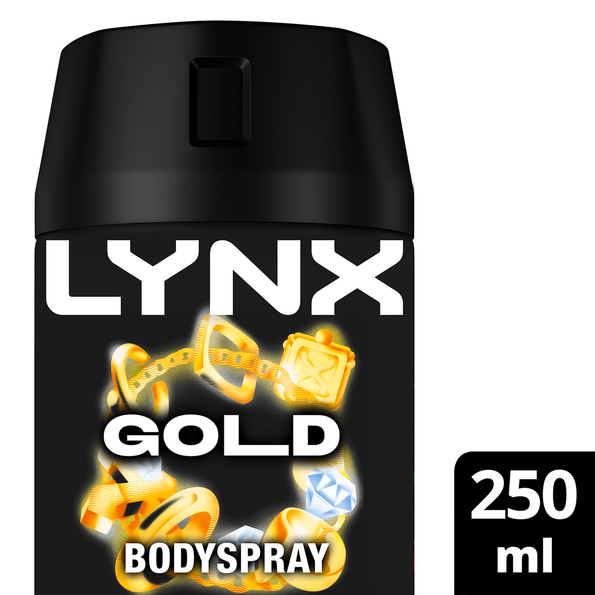 Xxl Gold 48-hour High Definition Fragrance Body Spray Deodorant, 250ml | Set of 18