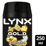 Xxl Aerosol Deodorant Body Spray Gold 48h Protection 250ml, 24 Pack | Set of 24