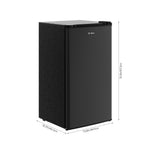 Single Door Fridge With 9l Freezer Compartment | 83l | Black