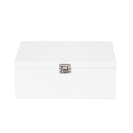 White Wooden Storage Box | Large | White