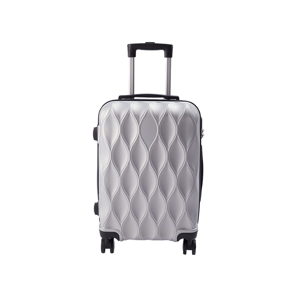 20 Inch Hard Shell Travel Suitcase | White