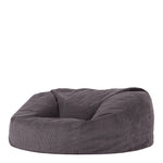 Soul Giant Cord 2-seater Bean Bag Chair | Charcoal