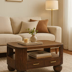 Sphere Leg Coffee Table
