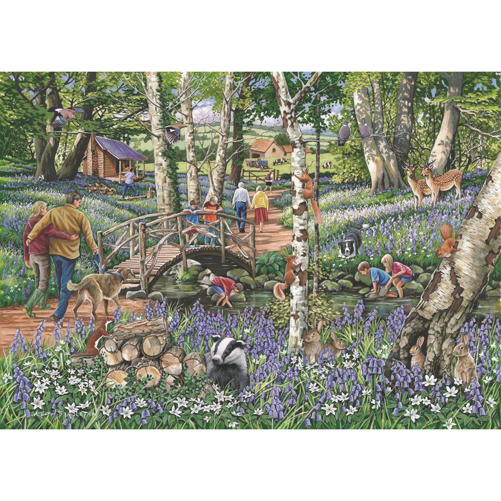 No.18 - Walk In The Woods - 1000 Piece Jigsaw Puzzle For Adults