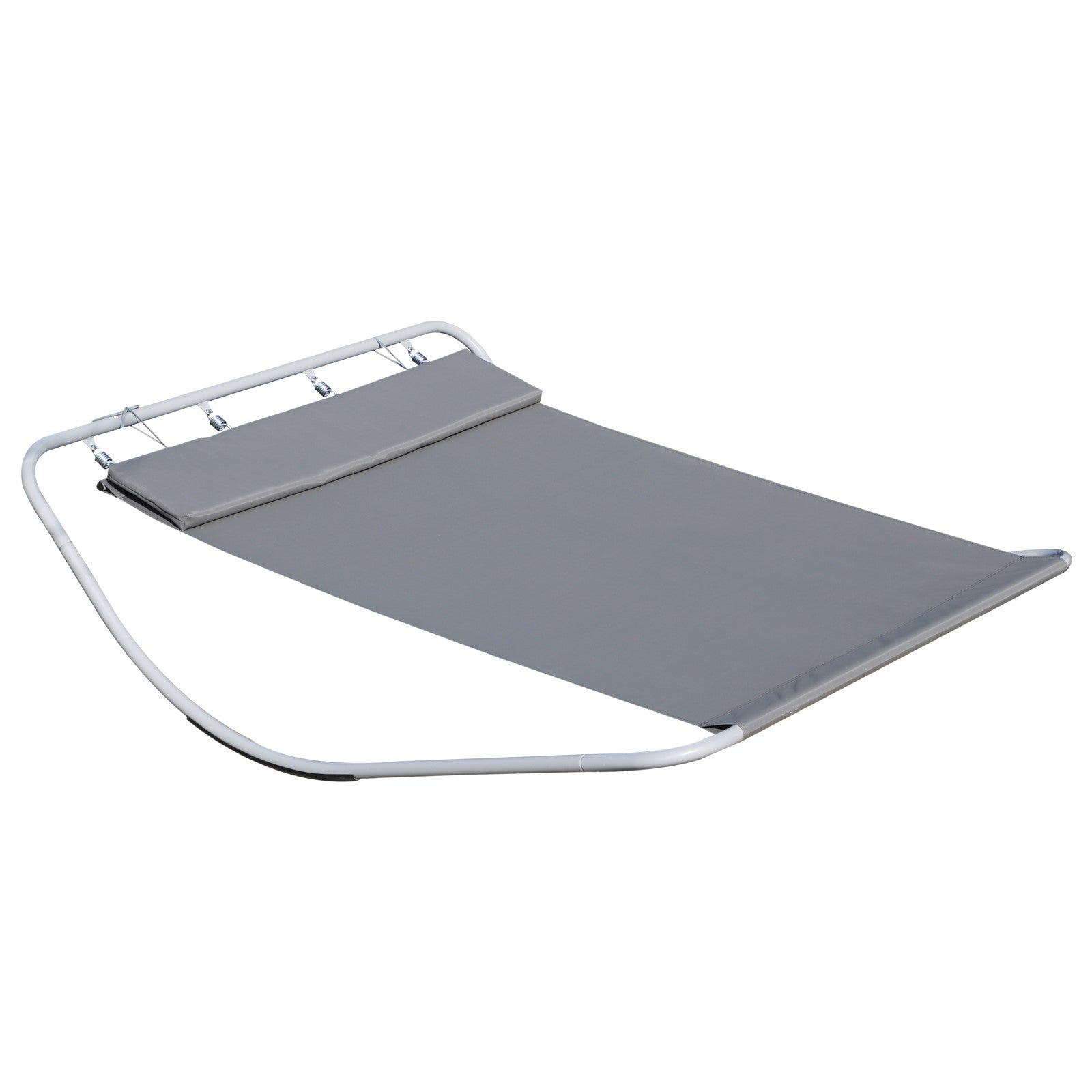 Double Sun Lounger Hammock Outsunny Rocking Swing