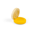 Wooden Castanets One Pair | Yellow