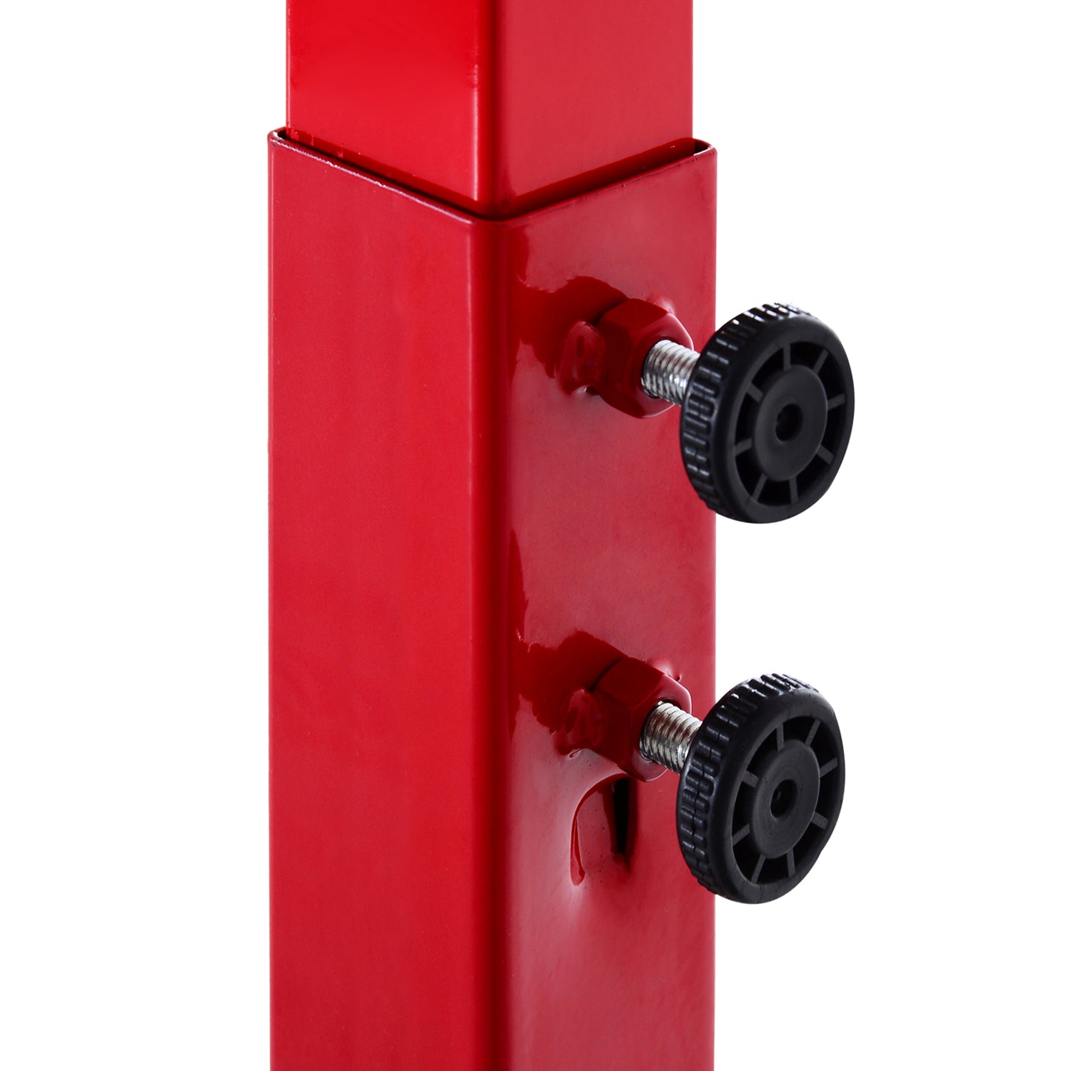 Adjustable Basketball Stand Backboard With Wheels | Red