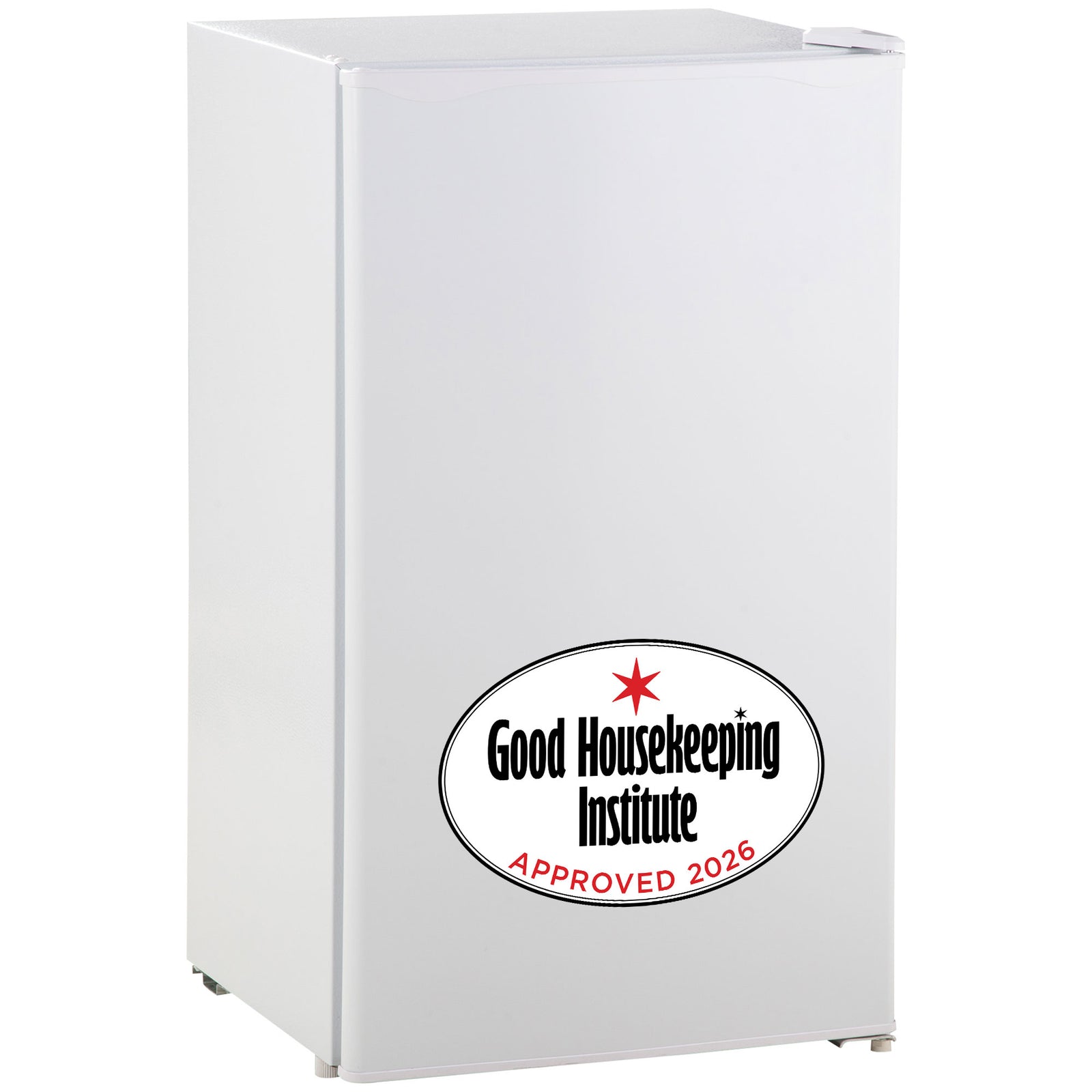 91l Freestanding Under Counter Fridge With Reversible Door | One Size | White