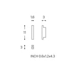 Towel Hook, Robe Hook, Coat Hook, The Grid Collection | Matte Black