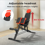 Centra Adjustable Workout Bench Roman Chair 8-position Backrest Home Gym 300kg