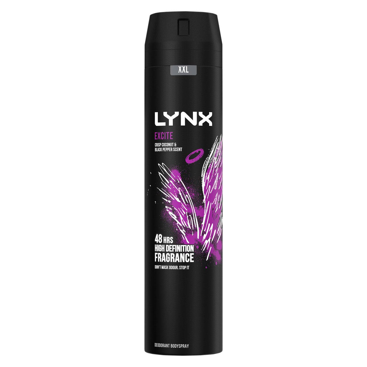 Xxl Excite 48-hour High Definition Fragrance Body Spray Deodorant, 250ml | Set of 1