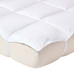 Super Microfibre Mattress Topper | Double | White