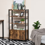 Multifunctional Bookshelf Storage Cabinet With Shelves