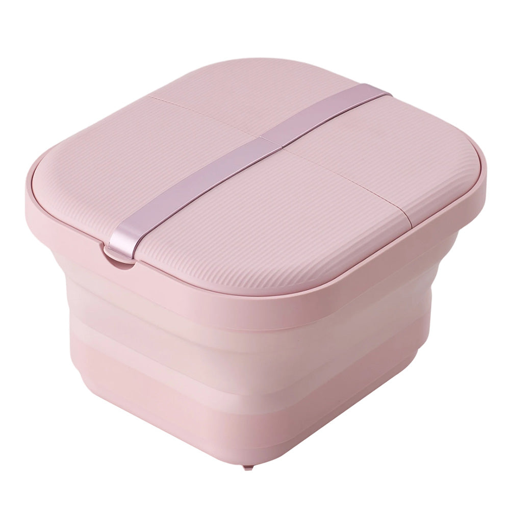 Foldable Foot Spa Massager Pedicure Bath | Pink