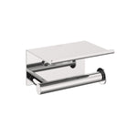 Paper Holder With Cover Chrome Architect Sp