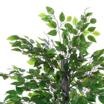 145cm Artificial Banyan Plant Faux Decor Tree With Pot