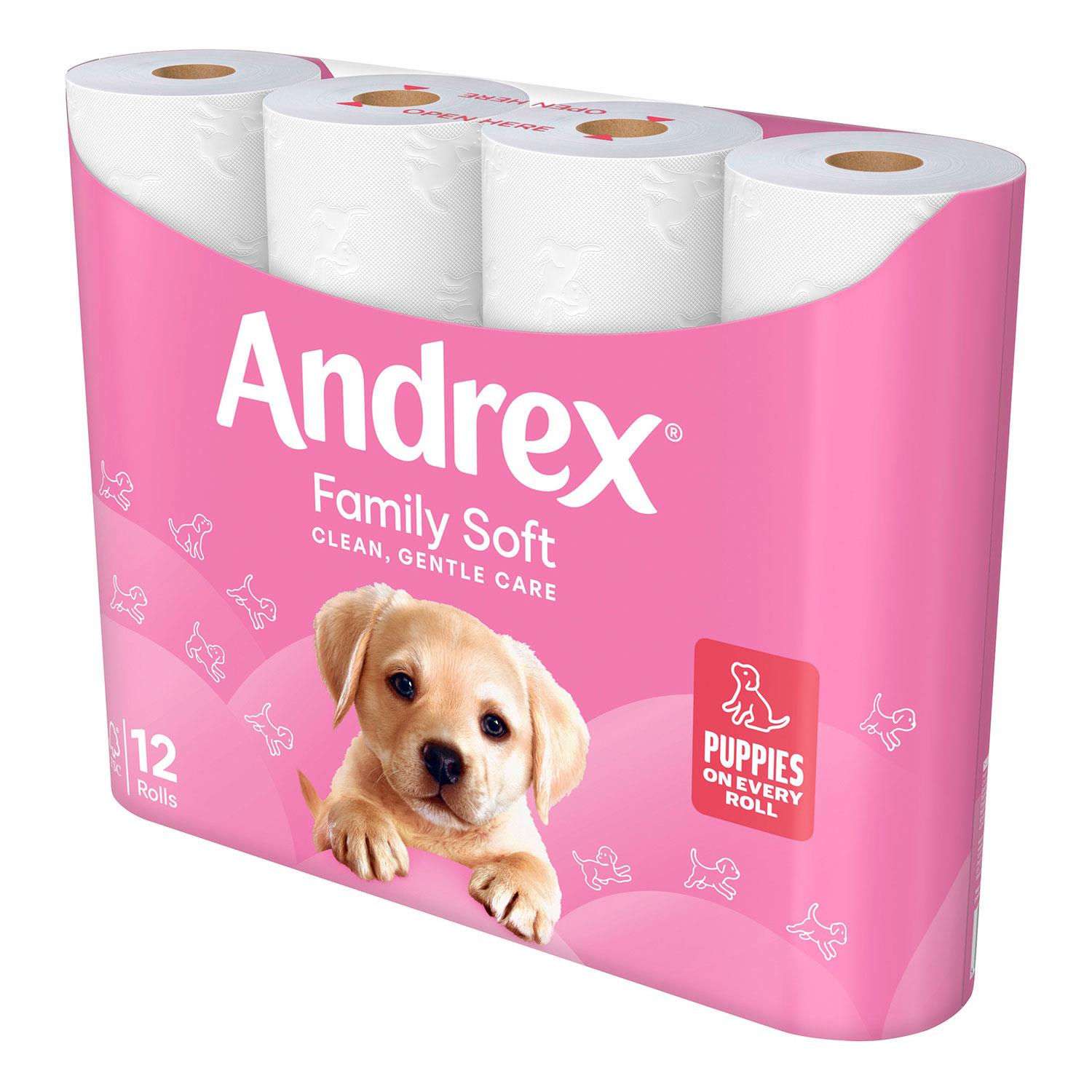 Gentle Clean Puppies On Roll Recycled Toilet Paper, 72 Rolls