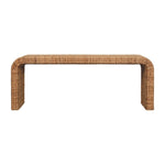 Artisan Furniture Solid Wood Rattan Weave Bench