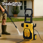 Traderight 1800w High Power Pressure Washer Gun Portable Garden Car Cleaner