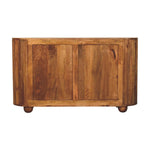 Ridgefront Chest - Amber Oak, 6 Drawers, brown