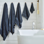 Egyptian Embrace Towels – 550gsm Egyptian Cotton, Fluffy Soft & Highly Absorbent | Bath Towel | Blue