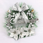 Elegant Christmas Wreath With Mixed Decorations