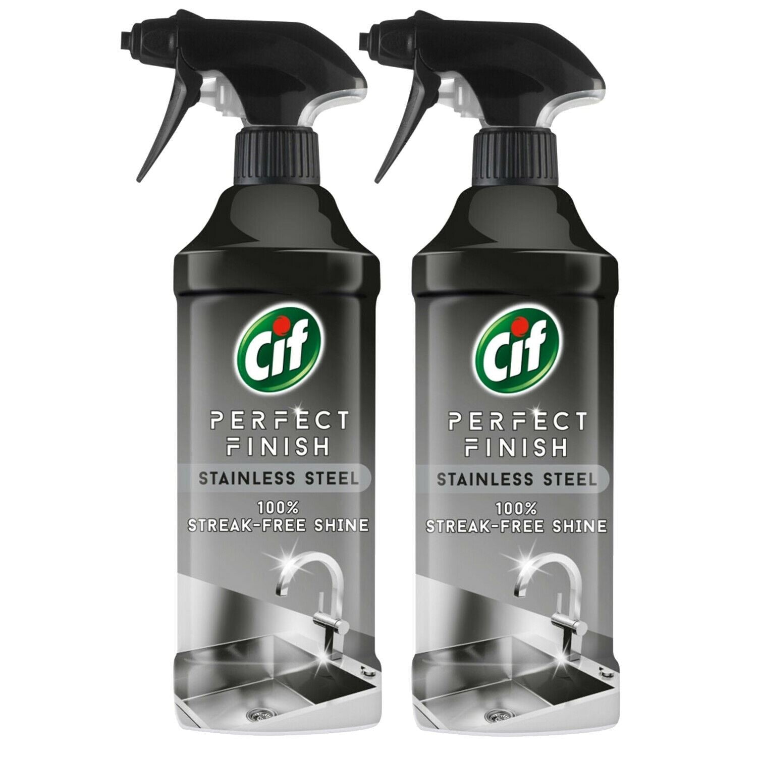 Perfect Finish Stainless Steel Streak-free Shine Spray 435ml, 2pk