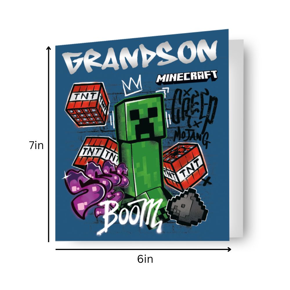Grandson Birthday Card Official Product