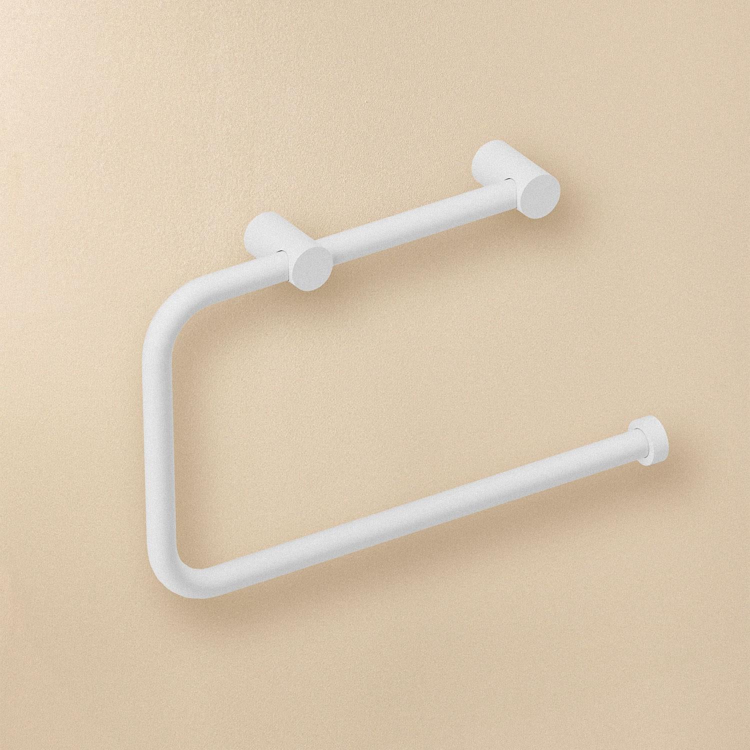 Towel Ring, Logic Collection | Matte White
