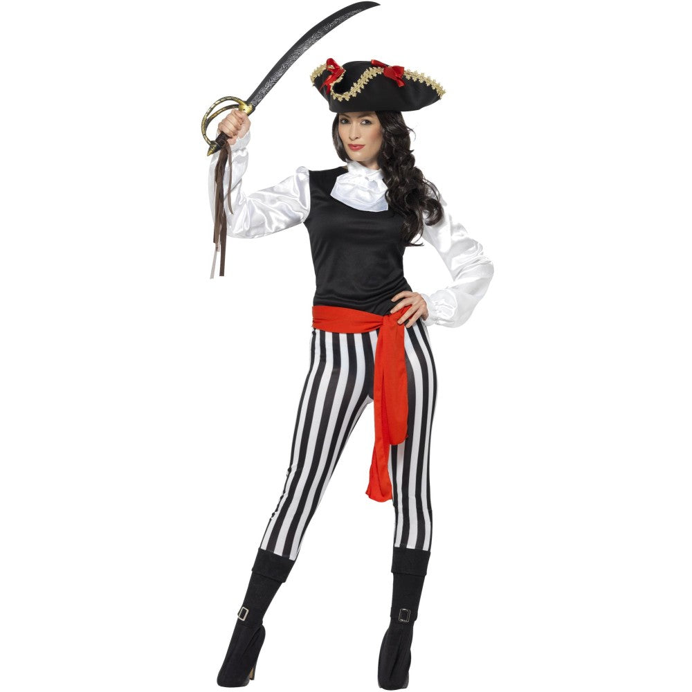 Pirate Lady Costume, With Top | Large