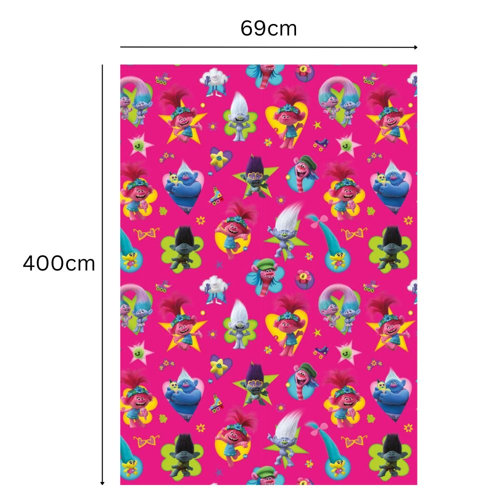 World Tour 4m Roll Wrapping Paper