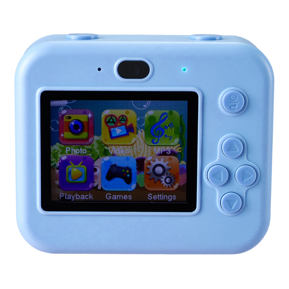 Kids Camera Instant Print With 32gb Card And 3 Rolls Photo Paper