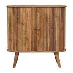 Solid Mango Wood Soba Nordic Cabinet